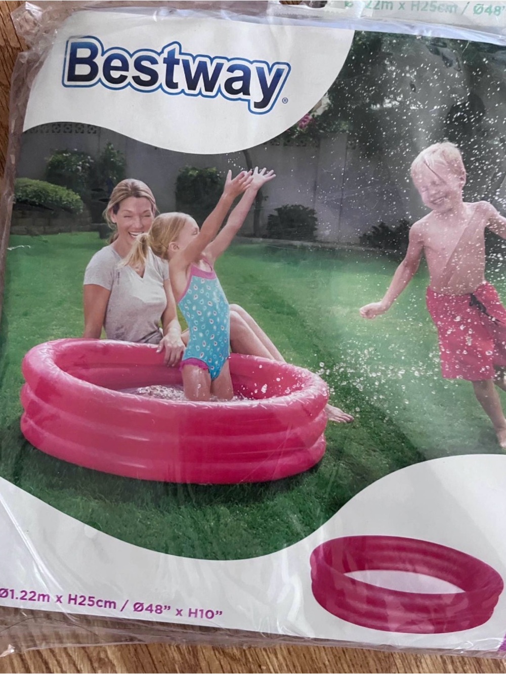 Bestway Pink Inflatable Kids Pool